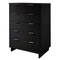 Manhattan Comfort Granville 45.27 Tall Dresser in Black DR-5022 - alternate 9